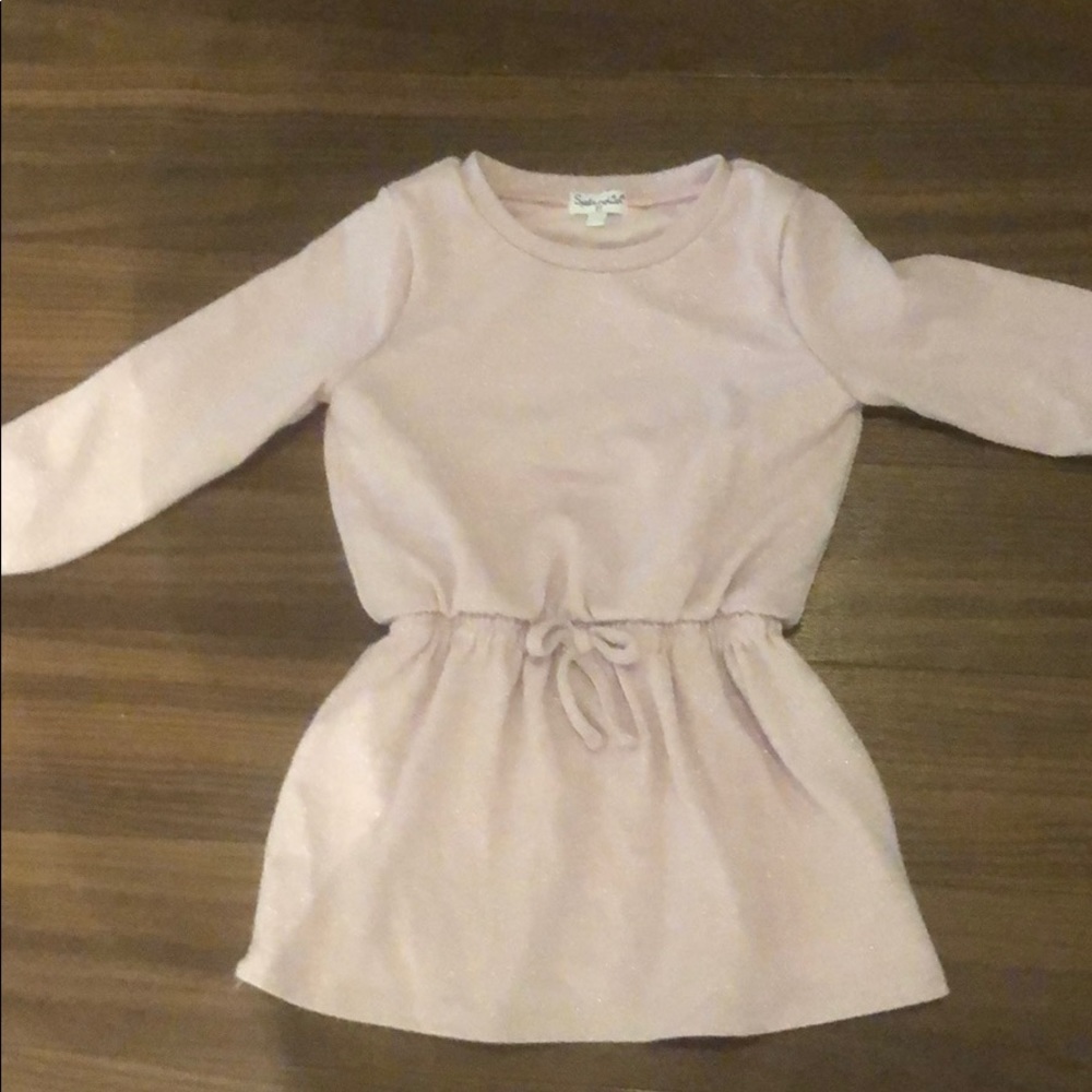 Splendid 2t pink/purple sparkly dress